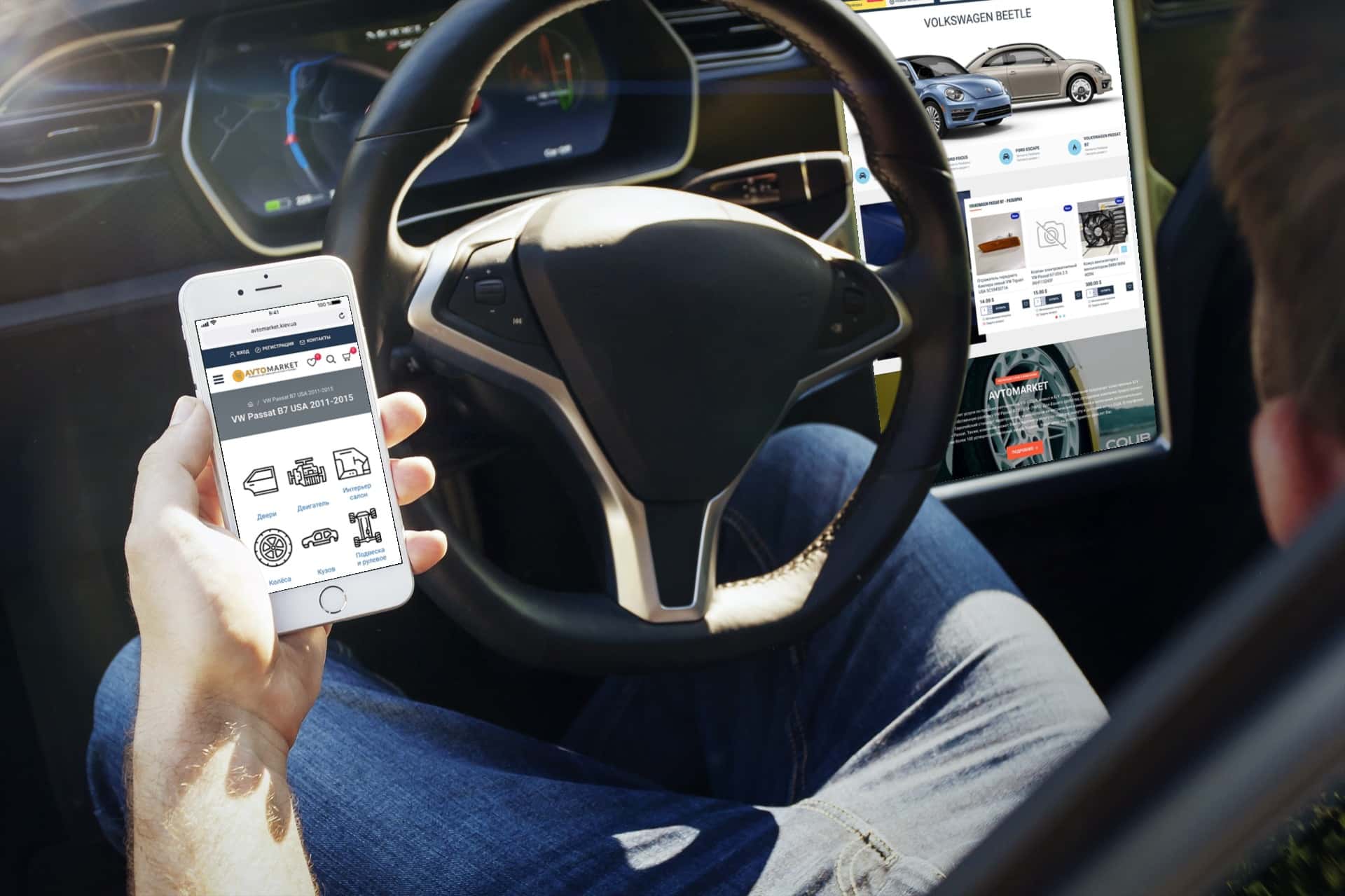 Фірмовий дизайн сайту Valerichi